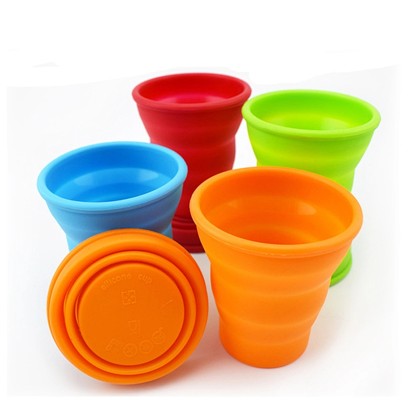 Collapsible Travel Cup Silicone Folding Camping Cup