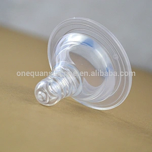 Rubber seal infant latex rubber  bpa free silicon teat for baby
