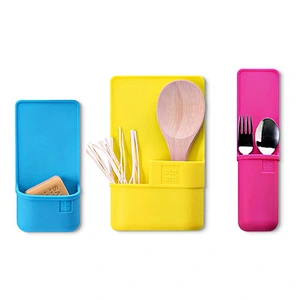 Hanging Bathroom silicone sundries collect box