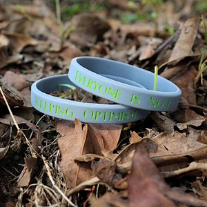Spiritual Silicone Wristbands Custom Charm Hand Bracelets for Men
