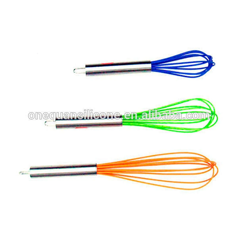 New design multi-color silicone factory price egg beater