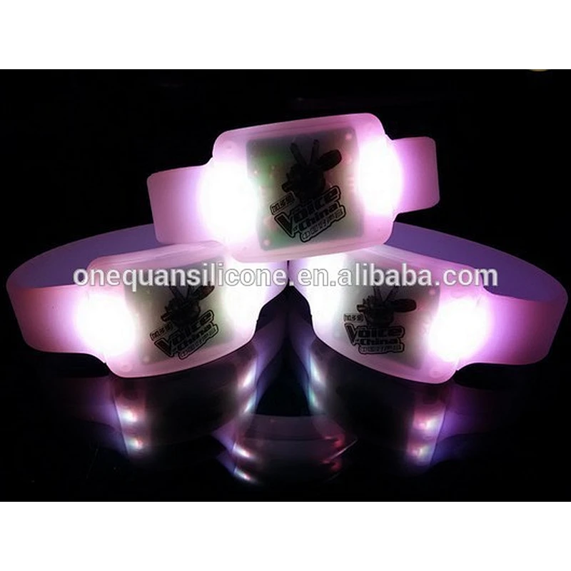 New Party/concert/event/radio controlled light LED wristband