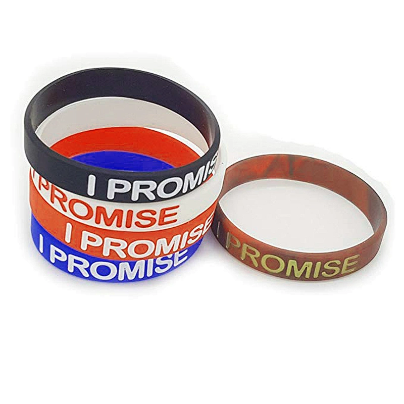 Wholesale DIY Bracelet with Logo Custom Silicone Basketball Bracelet