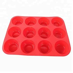 DIY Baking Tools Silicone Cake Mold 12-Capacity Chocolate Mould