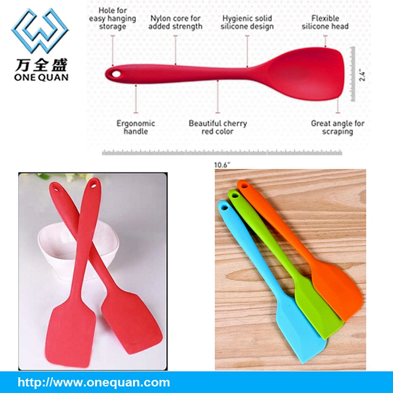Innovation cute useful silicone shovel holder for cooking