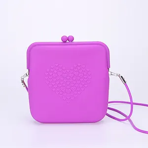 fashion silicon dioxide bag coin purse key wallets fashion coin silicone wallet