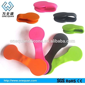 New promotional stationery clear plastic file binder clips