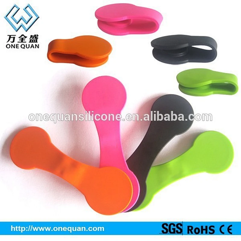 New promotional stationery clear plastic file binder clips