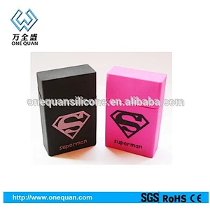 Audited Silicone Factory Direct Sale Rubber Cigarette Case Over Wholesale to US Market Promotional Gift Cigar Box
