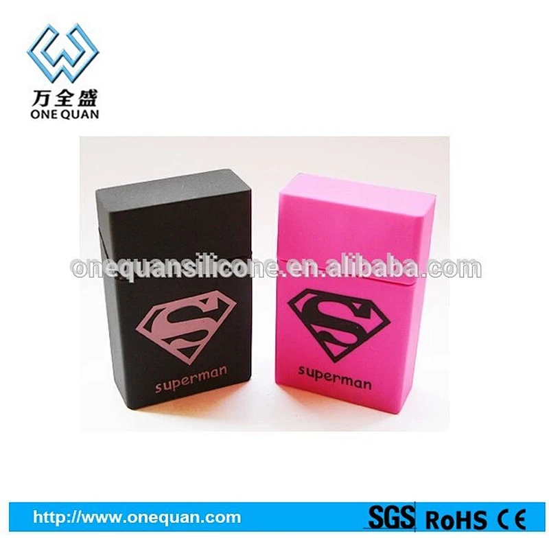Audited Silicone Factory Direct Sale Rubber Cigarette Case Over Wholesale to US Market Promotional Gift Cigar Box