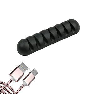 Adhesive Silicone Cable Holders Desk Wire Management Clips Wire Holder