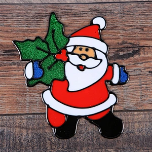 christmas gel stickers for windows