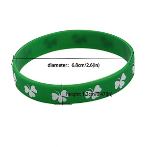 Professional manufacturer sport custom made design silicone wristband