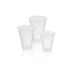 Silicone bpa free ecofriendly space saver vacuum  food storage bag