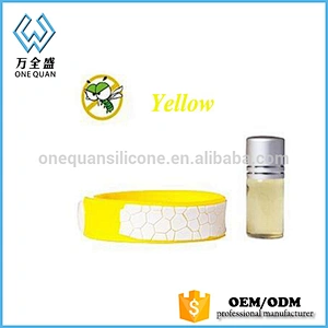 high quality 100% silicone mosquito repellent bracelet