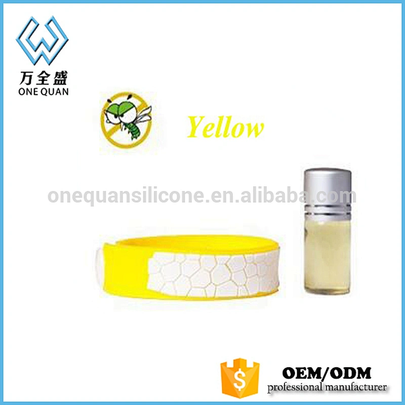 high quality 100% silicone mosquito repellent bracelet