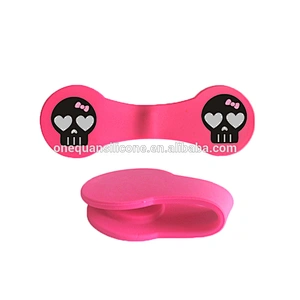 2020 New Fashion Magnetic Silicone Paper Clip Holder For Gifts