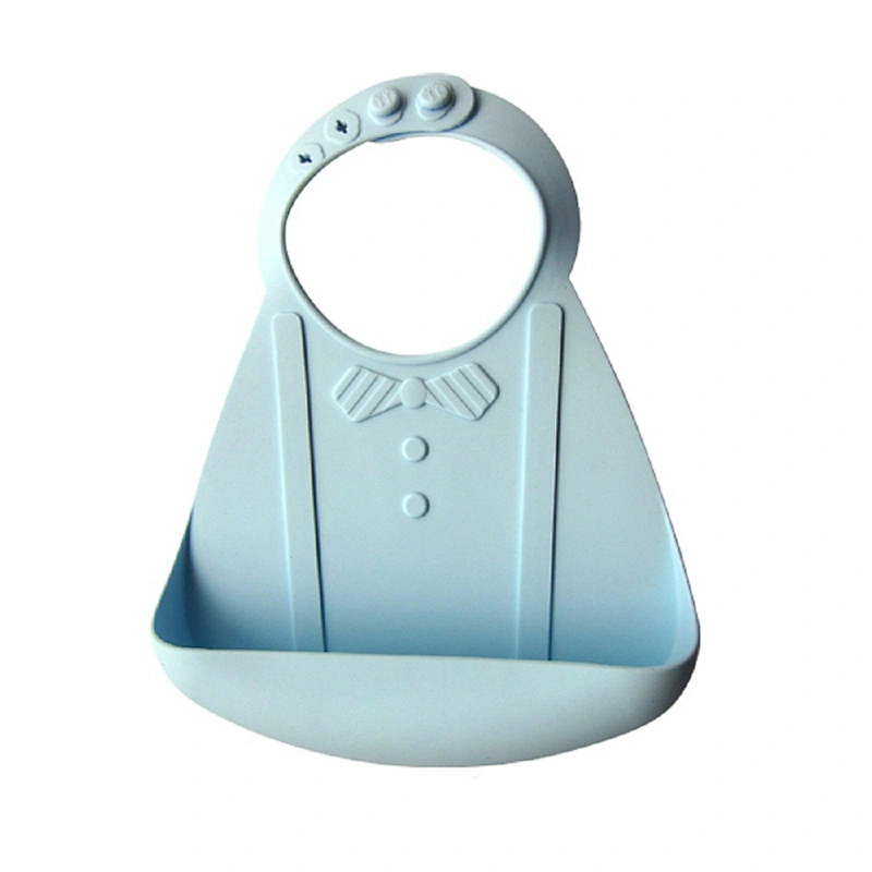 Wholesale Eco-friedly Adjustable Waterproof Aprons Baby Bibs