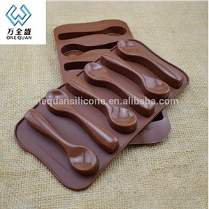 Large silicone ice cube chocolate cake pop mold for making mold
