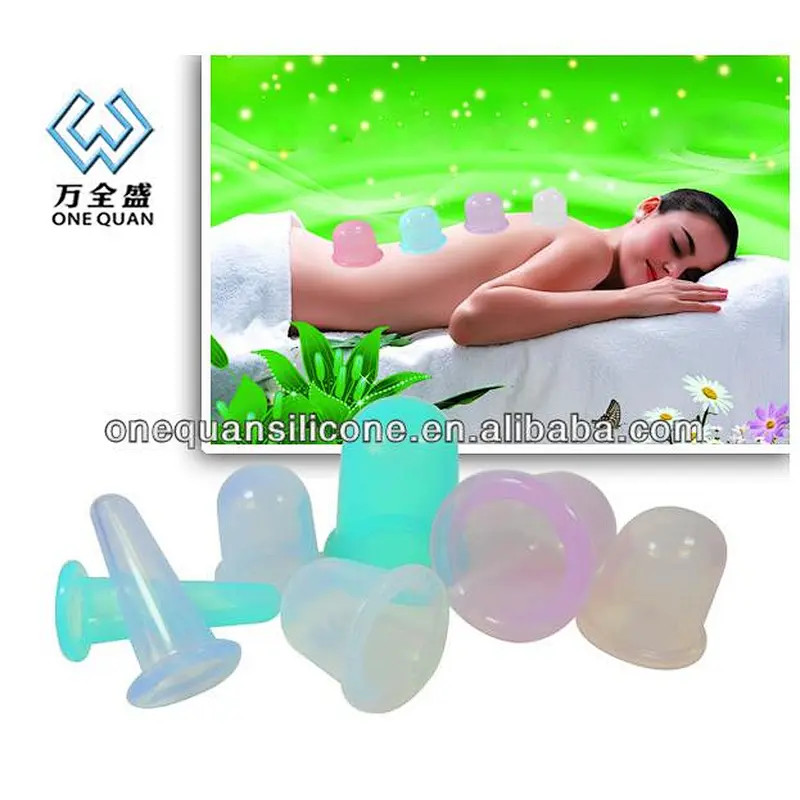 Silicone massage cup silicone cupping cup