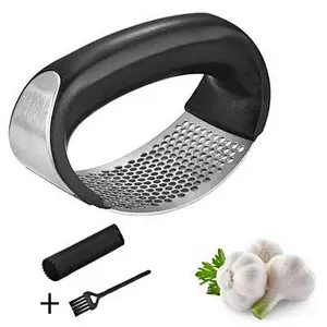 Home Kitchen Amazon Hot Sale High Quality Stainless Steel Garlic Press