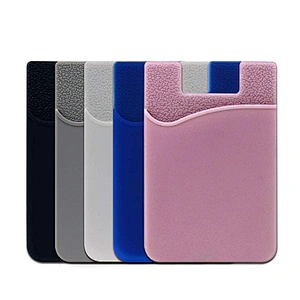 3M Phone Card Holder Silicone Card Keeper Wallet for iPhone