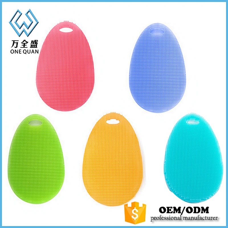 High Quality Kitchen Scouring Pad Latest Products In Market Silicone Makeup Brush Cleaner