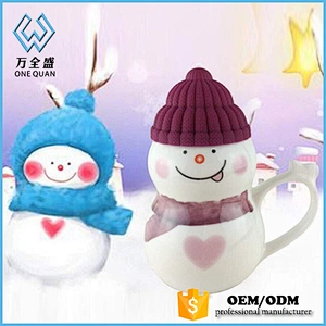 Promotional Christmas Gift Borosilicate Glass Tea Cupmug With Tea Infuser