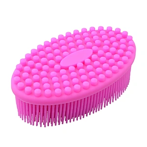12X7X4 cm Facial Brush Silicone Facial Cleaning Bath Brush