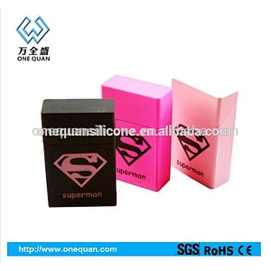 Audited Silicone Factory Direct Sale Rubber Cigarette Case Over Wholesale to US Market Promotional Gift Cigar Box