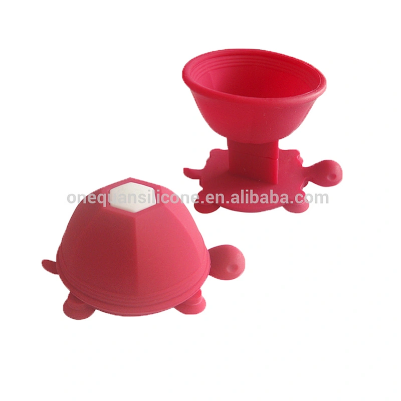 factory wholesale creative design silicone automatic cable winder cute tortoise cable winder