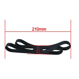 X Shape Silicone Rubber Elastic Band Bookmark