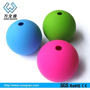 factory wholesale FDA silicone ice ball maker and tray