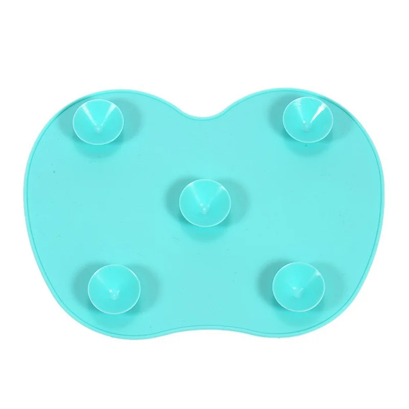 2020 Portable Cosmetic Brush Cleaning Mat Silicone Brush Makeup Cleaner