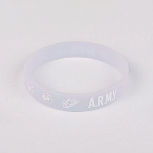Promotional kids slim custom power color change silicone bracelet