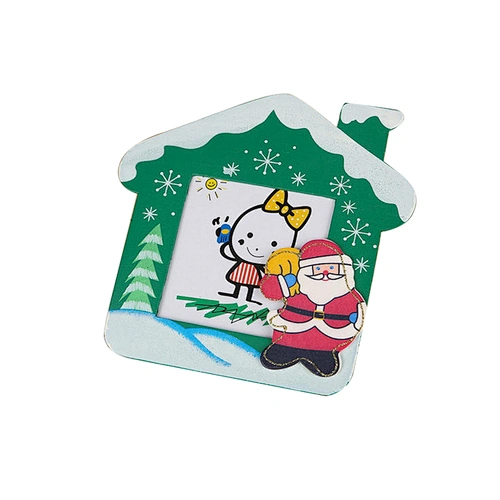 silicone frame for kids,home rubber picture frame manufacturer with Santa Clause