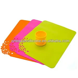 Silicone/PVC cup pad dish pad