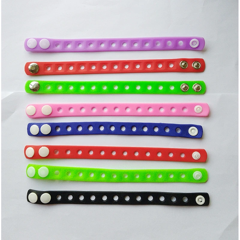 Factory Wholesale Silicone Wristband With Charm Bracelets
