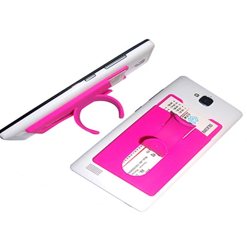 Universal phone card holder wallet with stander for smartphone