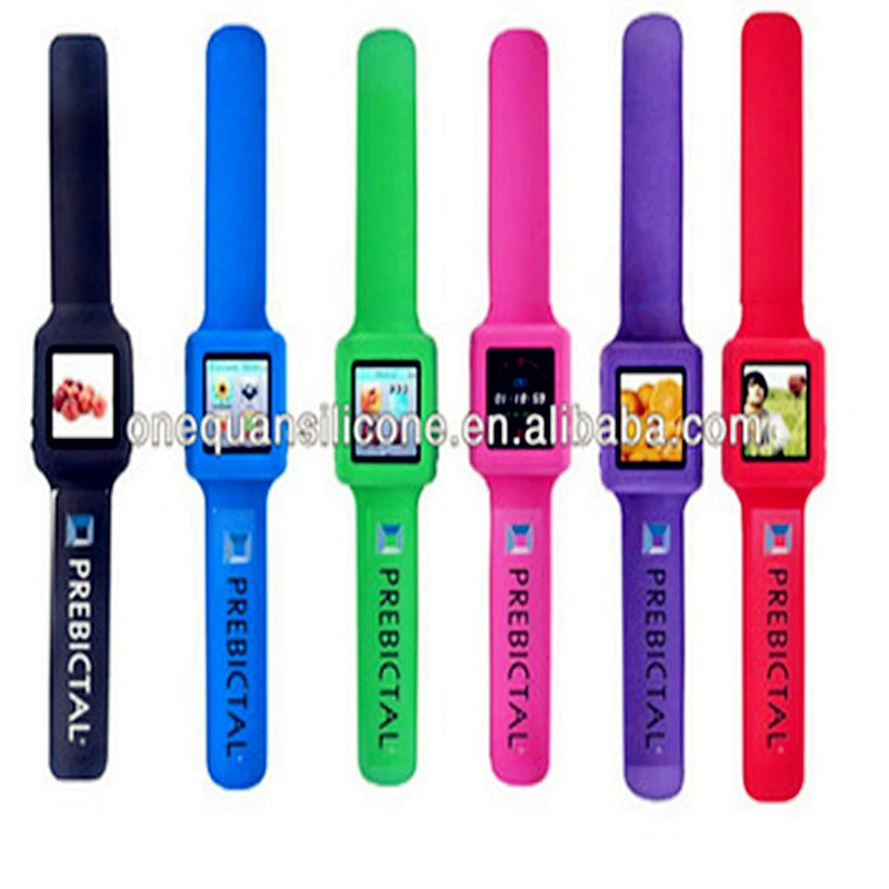 Fashion Digital Silicone Slap MP4 Watch, Cheap MP4 Watch