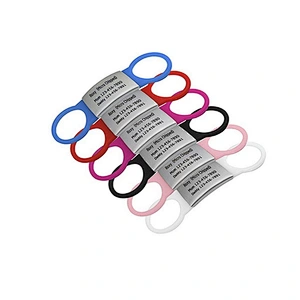 Wholesale Custom ID Tag Dog Black Gay-pride Dog Tag Private Dog Tags