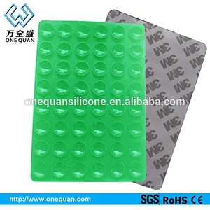 2019 new products multifunction non slip suction cup with 3M sticker