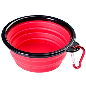 Travel Dog Bowl Collapsible Pets Travel Bowl For Food & Water Portable Food Bowls with High Grade Silicone