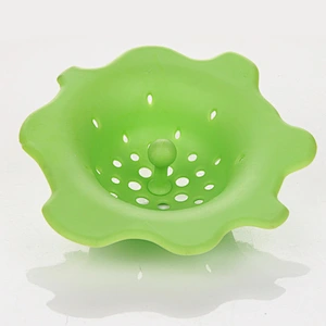 Colorful bath sink kitchen strainer plastic strainer1 5 inch making machine