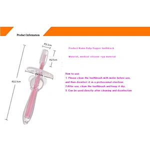Silicone Baby Soft Toothbrush