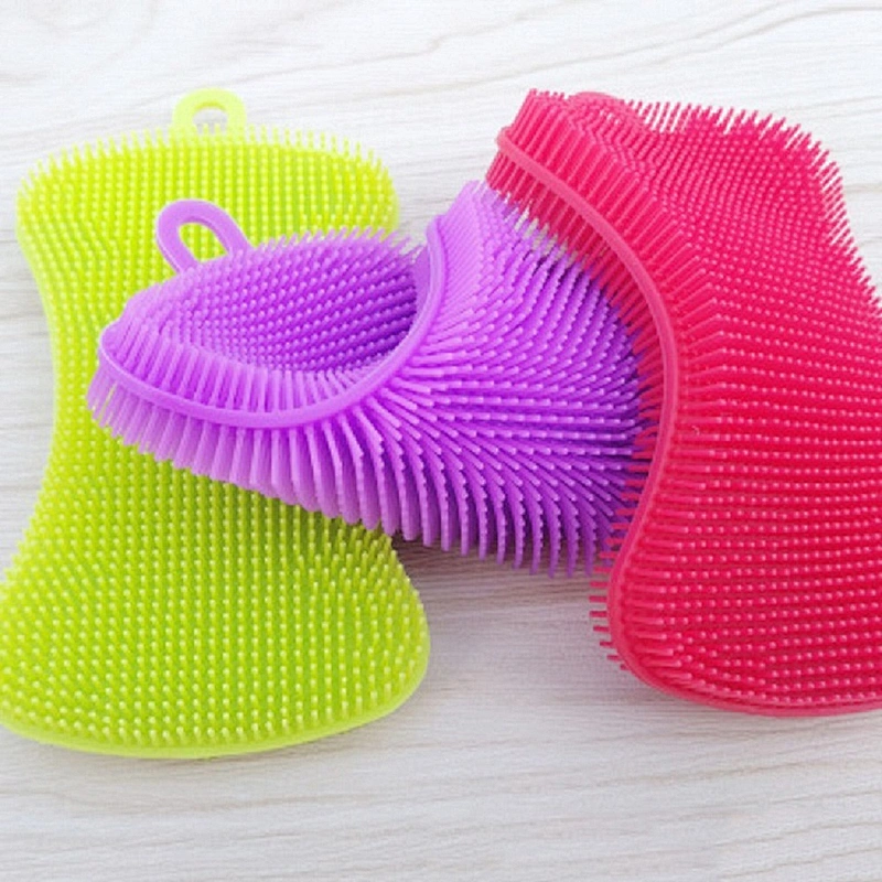 High Quality Dishwashing Sponge Silicone Kitchen Sponge Silicone Cleaning Sponge