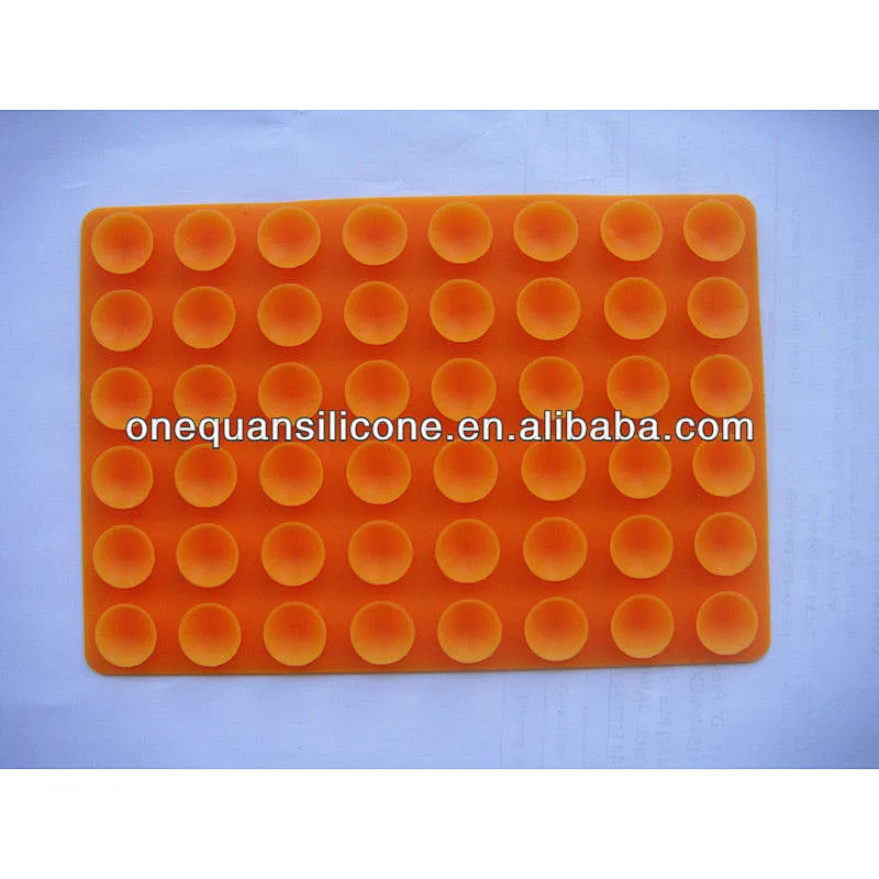 Anti-slip Silicone rubber Suction Cup Sucker Mat Holder