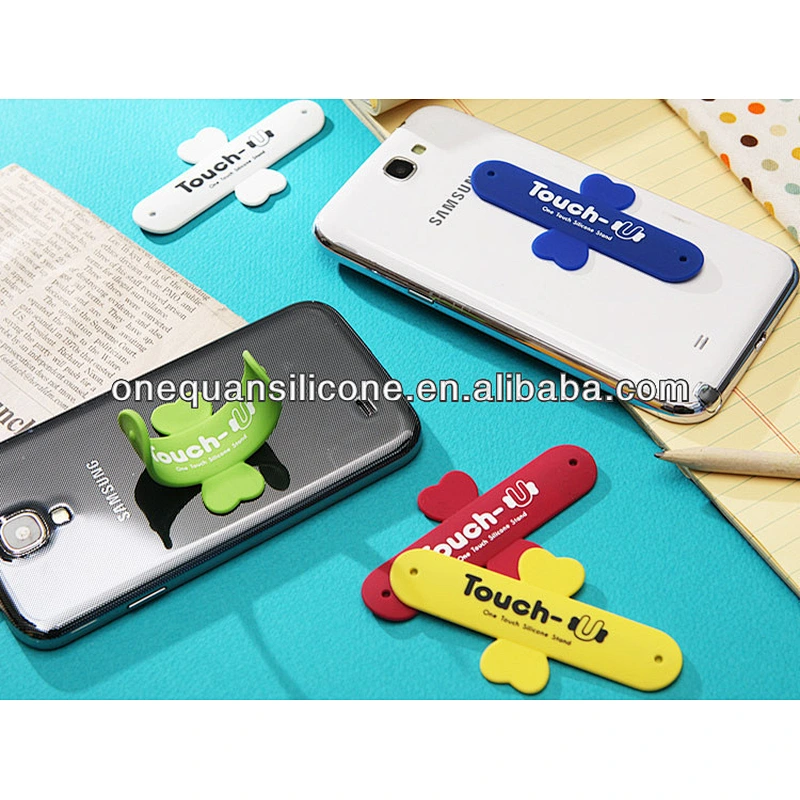 Top selling silicone Touch -U /silicone phone stand/phone support with High quality