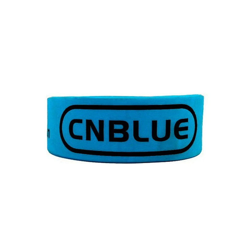 High quality debossed and embossed silicone hand bands