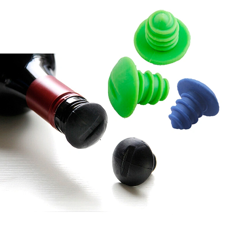 Kitchenware Reusable Silicone Bottle Stopper Wine Cap